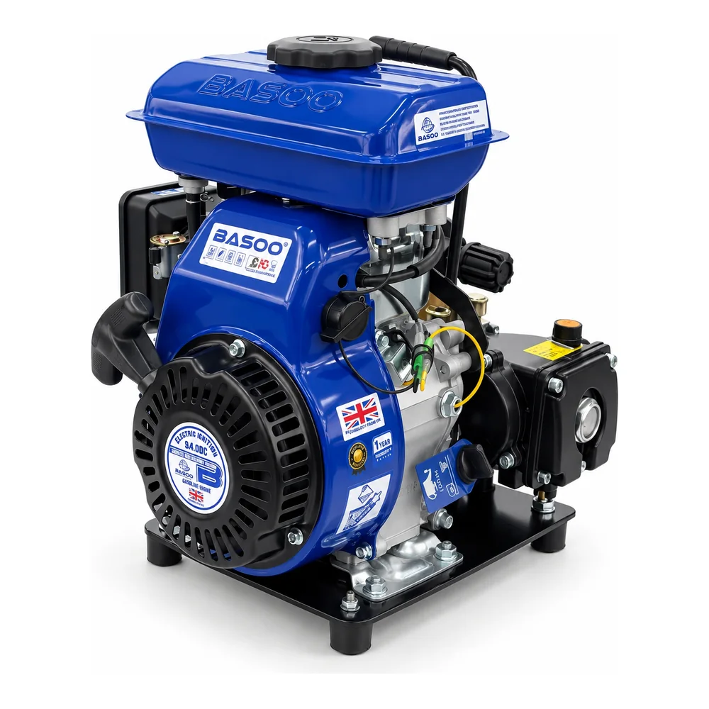 BASOO BS-10XW gasoline power sprayer with blue engine